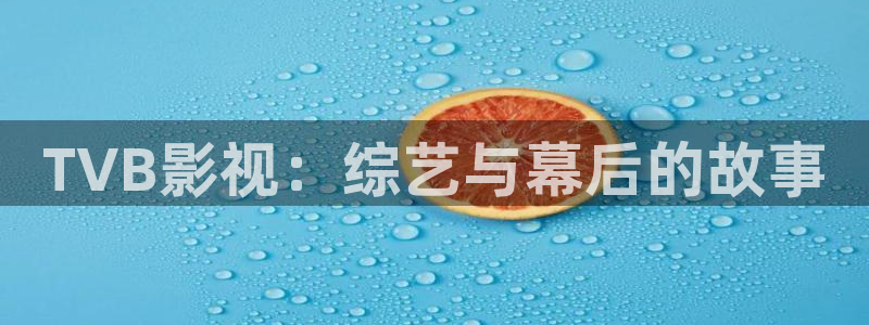 南瓜影视网：TVB影视：综艺与幕后的故事