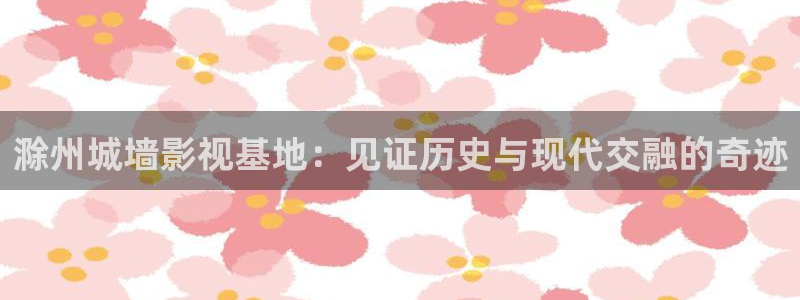 重庆密本南瓜：滁州城墙影视基地：见证历史与现代交融的奇迹